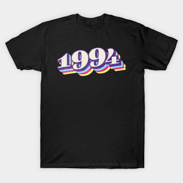 1994 Birthday Year T-Shirt by Vin Zzep